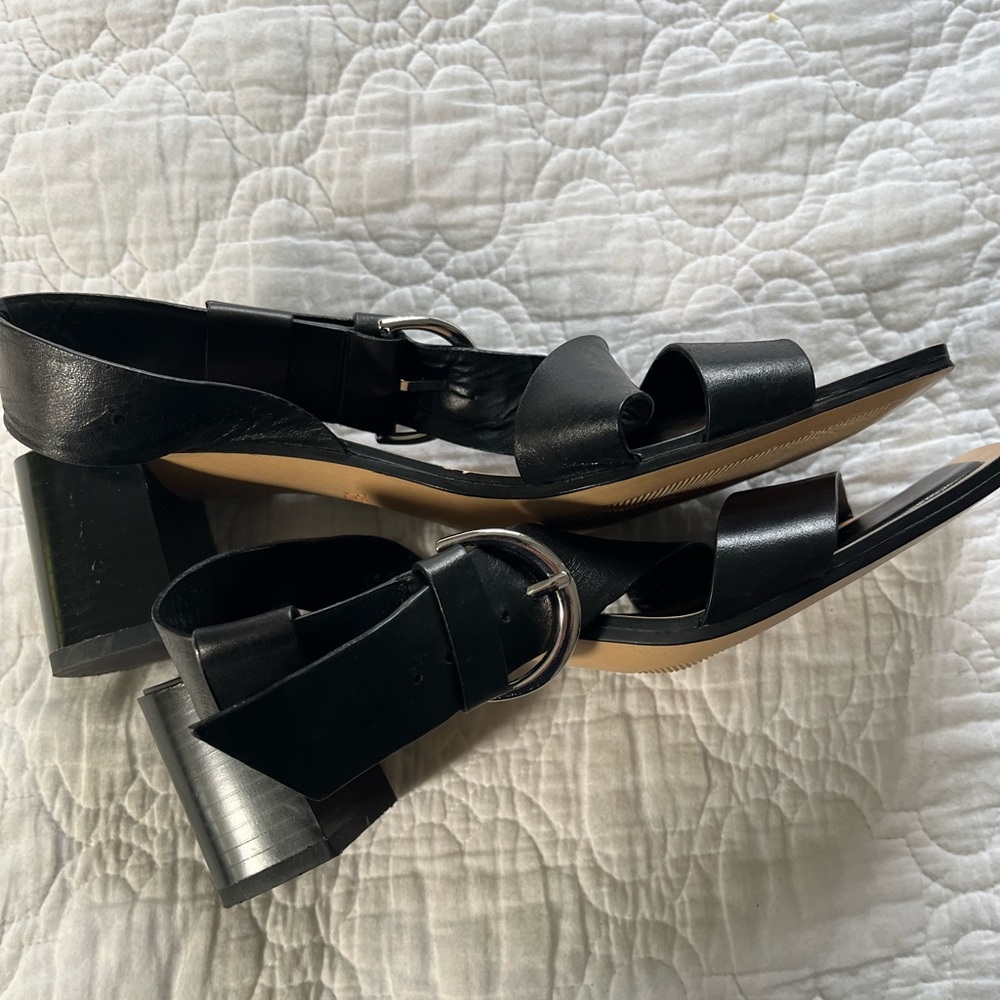 Zara Black Sandals - Picture 5 of 10